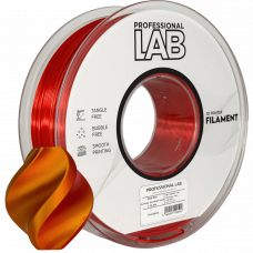 Silk PLA Dvojna Barva rdeča zlata filament 1.75mm – Professional Lab Sijajni Filament za 3D Tisk (1kg Kolut)