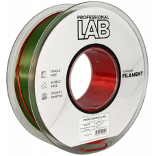 Silk PLA Trojna Barva rdeča rumena zelena filament 1.75mm – Professional Lab Sijajni Filament za 3D Tisk (1kg Kolut)