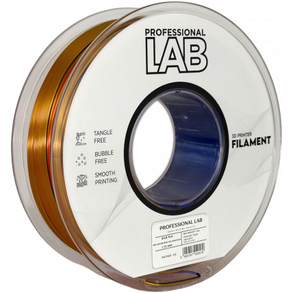 Silk PLA Trojna Barva rdeča rumena modra filament 1.75mm – Professional Lab Sijajni Filament za 3D Tisk (1kg Kolut)