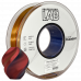 Silk PLA Trojna Barva rdeča rumena modra filament 1.75mm – Professional Lab Sijajni Filament za 3D Tisk (1kg Kolut)