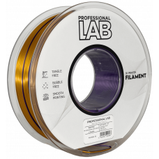 Silk PLA Trojna Barva črna zlata vijolična filament 1.75mm – Professional Lab Sijajni Filament za 3D Tisk (1kg Kolut)