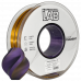 Silk PLA Trojna Barva črna zlata vijolična filament 1.75mm – Professional Lab Sijajni Filament za 3D Tisk (1kg Kolut)