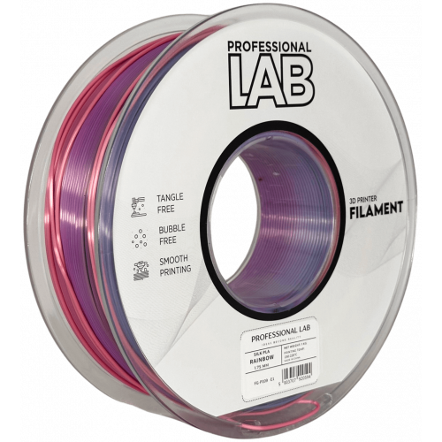 Silk PLA Mavrica filament 1.75mm – Professional Lab Sijajni Filament za 3D Tisk (1kg Kolut)