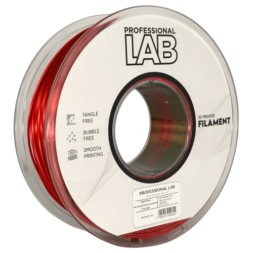 Silk PLA Trojna Barva Kraljevski Cvet filament 1.75mm – Professional Lab Sijajni Filament za 3D Tisk (1kg Kolut)
