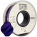 Silk PLA Trojna Barva modra vijolična črna filament 1.75mm – Professional Lab Sijajni Filament za 3D Tisk (1kg Kolut)
