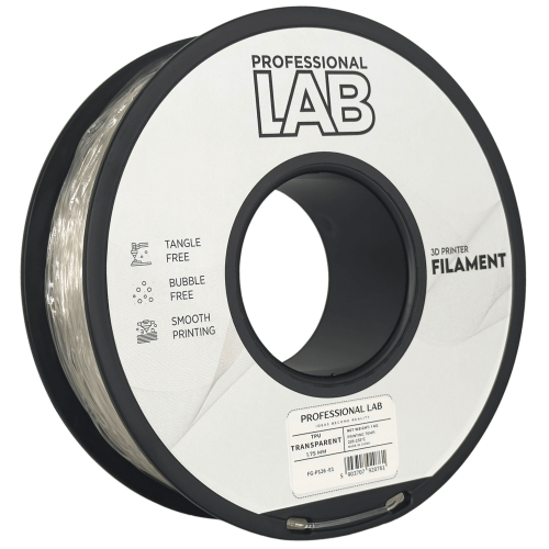 TPU Prosojna Filament 1.75 mm – Professional Lab Fleksibilni Filament za 3D Tisk (1 kg Kolut)