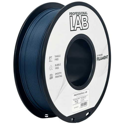 PLA Carbon Fiber Modra 1,75 mm 1 kg kolut | Prof. Lab – Visoko trden 3D tiskalni filament s karbonskimi vlakni 