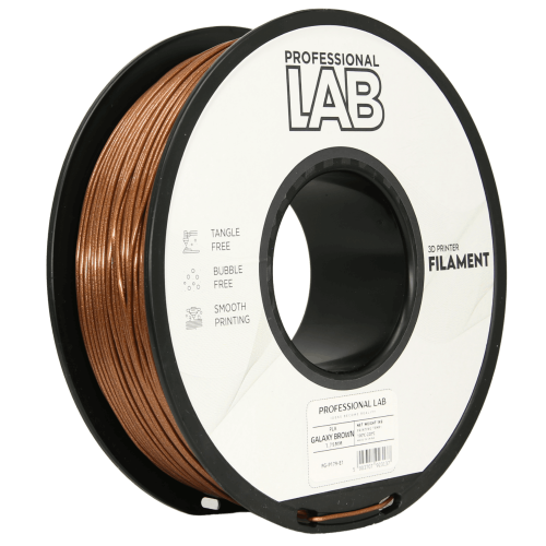 Rjava Galaxy z bleščicami 1,75 mm 1 kg PLA filament Prof. Lab