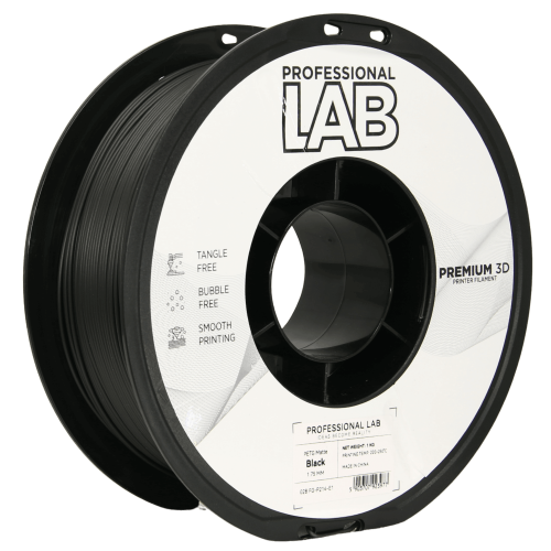Mat črna 1.75 mm 1 kg PETG filament Professional Lab
