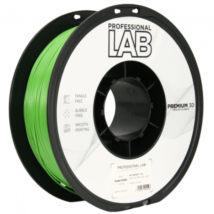 Travnato zelena PETG filament 1,75 mm 1 kg Prof. Lab