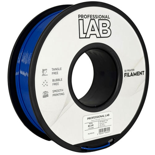 PETG Modra Filament 1.75 mm – Professional Lab Vlažnost-Odporni PETG (1kg Kolut)  