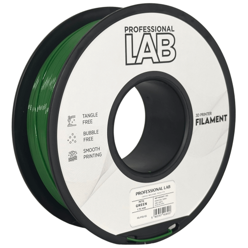 PETG Zelena Filament 1.75 mm – Professional Lab Vlažnost-Odporni PETG (1kg Kolut)  