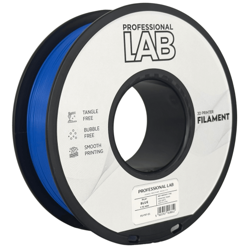 PLA+ Modra Filament 1.75mm – Professional Lab za 3D Tisk (1kg Kolut)