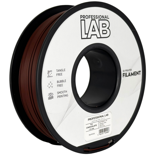 PLA Čokoladna Filament 1.75 mm – Professional Lab Biološko Razgradljiv PLA (1kg Kolut)