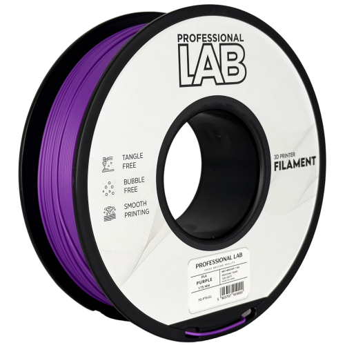 PLA Vijolična Filament 1.75 mm – Professional Lab Biološko Razgradljiv PLA (1kg Kolut)