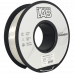 Silk PLA bela Filament 1.75mm – Professional Lab Sijajni Filament za 3D Tisk (1kg Kolut)