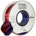 Silk PLA Dvojna Barva rdeča modra Filament 1.75mm – Professional Lab Sijajni Filament za 3D Tisk (1kg Kolut)