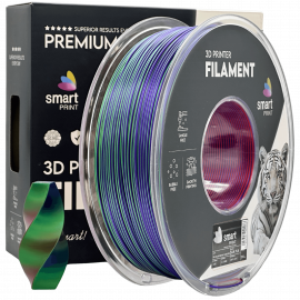 Silk PLA Tri Color Royal Blossom filament 1.75mm – Smart Print Glossy 3D Printing Filament (1kg Spool)