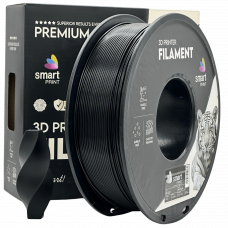 HS‑PLA Črna Filament 1.75 mm – Smart Print Visoko Hitrostni Filament za 3D Tisk (1kg Kolut)