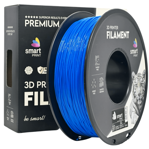 TPU Modra Filament 1.75 mm – Smart Print Fleksibilni Filament za 3D Tisk (1 kg Kolut)