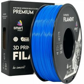 ASA modra filament za 3D tiskalnik 1,75 mm – Smart Print, 1 kg kolut, UV obstojen, mat videz
