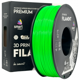 ASA zelena filament za 3D tiskalnik 1,75 mm – Smart Print, 1 kg kolut, UV obstojen, mat videz