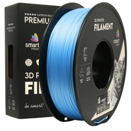 PLA pastelno modra filament 1.75 mm – Smart Print Biološko razgradljiv PLA (1kg kolut)