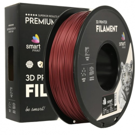 PLA vinsko rdeča filament 1.75 mm – Smart Print Biološko razgradljiv PLA (1kg kolut) 