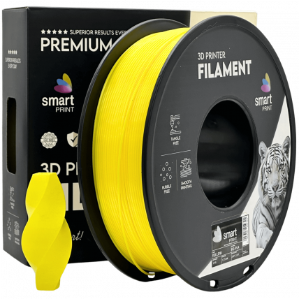 HS‑PLA Rumena Filament 1.75 mm – Smart Print Visoko Hitrostni Filament za 3D Tisk (1kg Kolut)