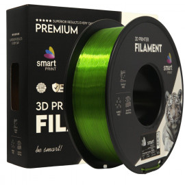 PETG Prozorno Zelena Filament 1.75 mm – Smart Print Vlažnost-Odporni PETG (1kg Kolut)