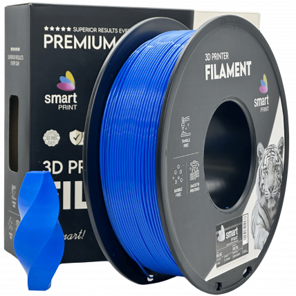 PETG Modra Filament 1.75 mm – Smart Print Vlažnost-Odporni PETG (1kg Kolut)