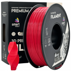 PETG Rdeča Filament 1.75 mm – Smart Print Vlažnost-Odporni PETG (1kg Kolut)