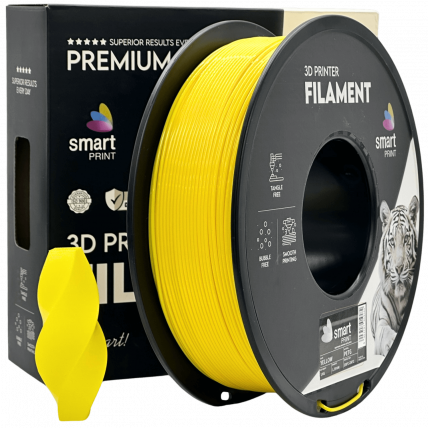 PETG Rumena Filament 1.75 mm – Smart Print Vlažnost-Odporni PETG (1kg Kolut)