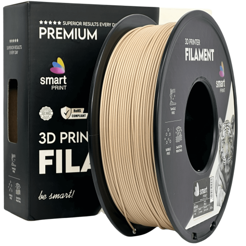 PLA leseni filament za 3D tiskalnik Smart Print, 1,75 mm, 1 kg kolut