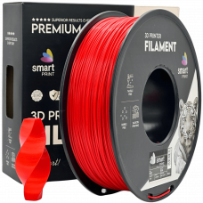 PLA Rdeča Filament 1.75 mm – Smart Print Biološko Razgradljiv PLA (1kg Kolut)