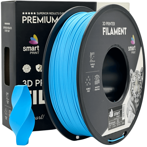 PLA Vodno Modra Filament 1.75 mm – Smart Print Biološko Razgradljiv PLA (1kg Kolut)