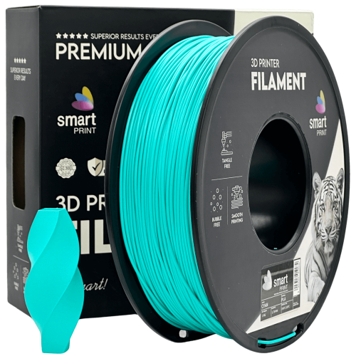 PLA Cian Filament 1.75 mm – Smart Print Biološko Razgradljiv PLA (1kg Kolut)