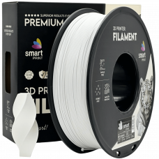 PLA Meta Bela Filament 1.75 mm – Smart Print Biološko Razgradljiv PLA (1kg Kolut)