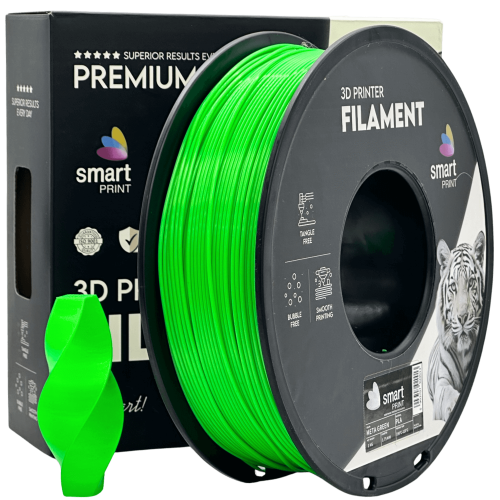 PLA Meta Zelena Filament 1.75 mm – Smart Print Biološko Razgradljiv PLA (1kg Kolut)