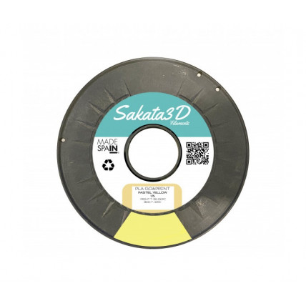 PLA Go&Print Pastel Rumena Filament 1.75 mm (1 kg Kolut)