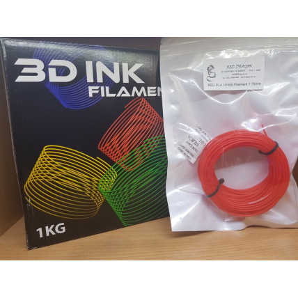 PLA3D850 Rdeča Vzorec 1.75mm