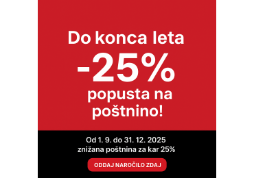 Do konca leta -25% popusta na poštnino pri Filament.si